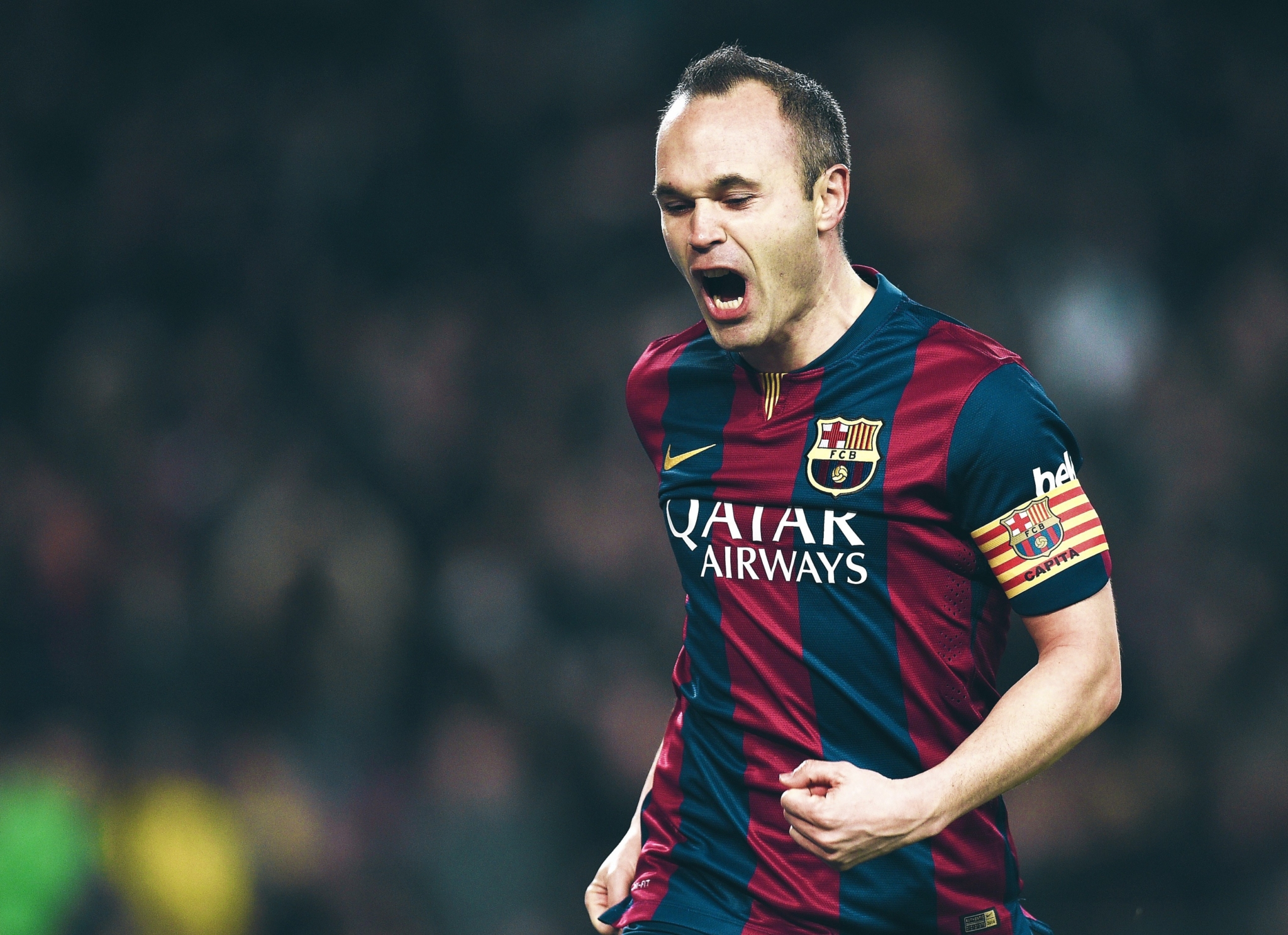 16 - Andrés Iniesta : 4 Ligues des Champions