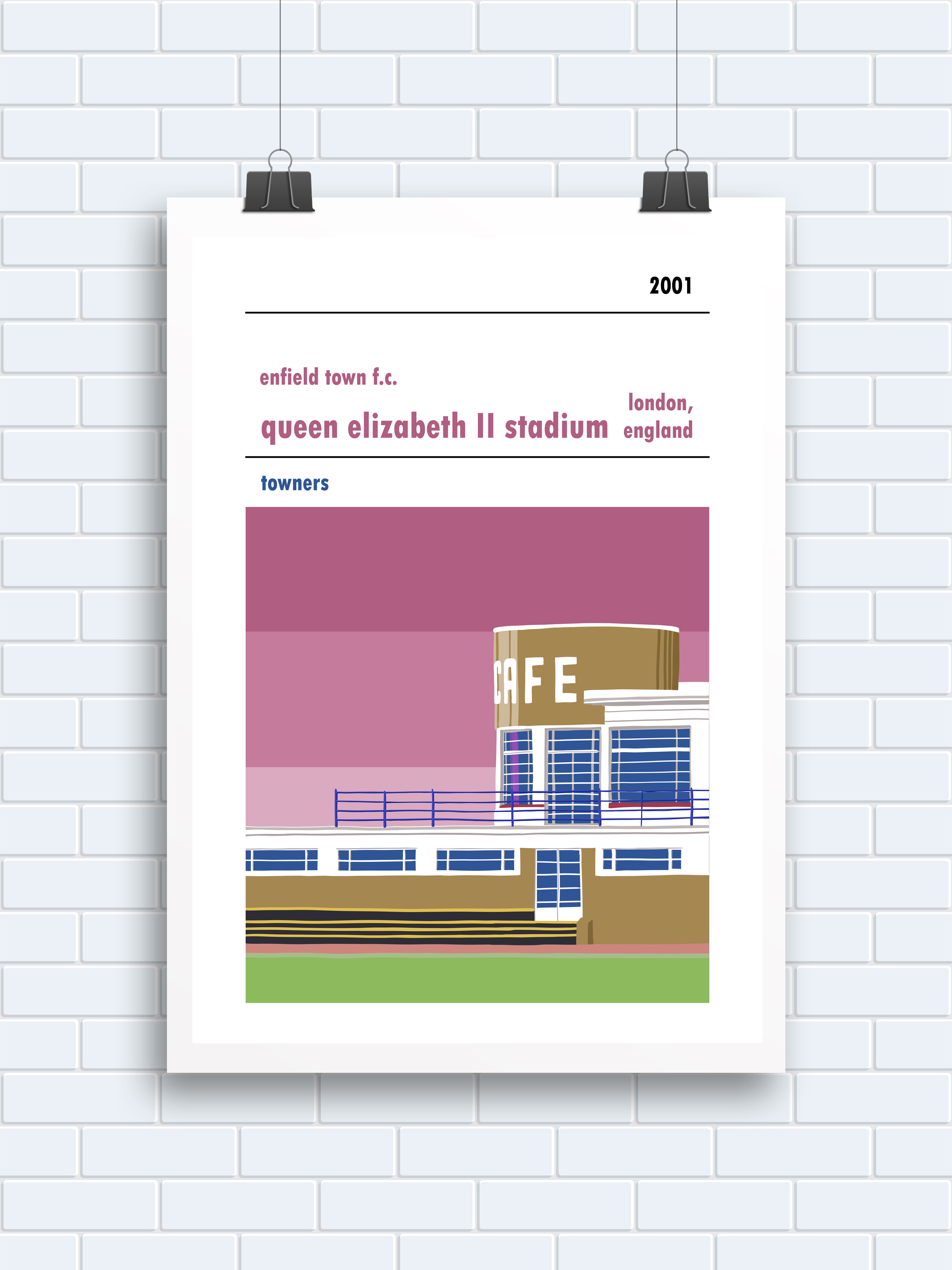 92 football grounds on The Football Stadium Prints Project Designer Steve Stewart Talks The Finest Grounds Cast Like Never Before